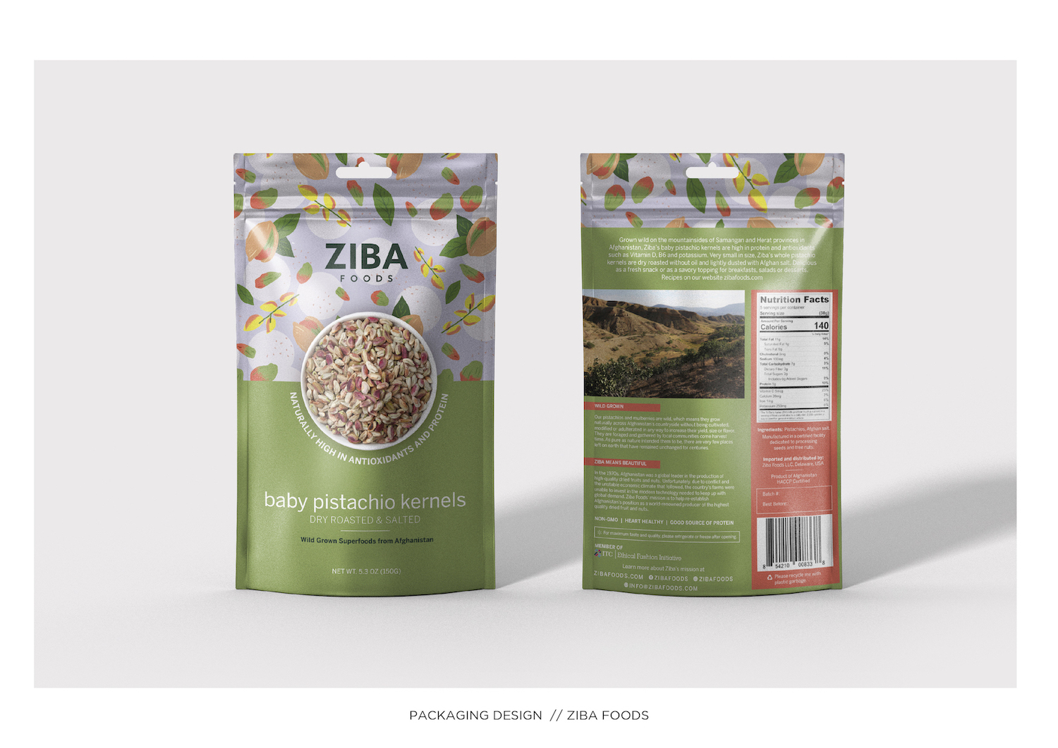 Ziba food packaging